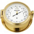 WEMPE Barómetro 140mm Ø, hPa/mmHg (Serie CUP) Barometer brass