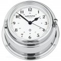 WEMPE Relojes de Cuarzo de Barco 150mm Ø (Serie BREMEN II) Quartz ship clock chrome plated with Arabic numerals