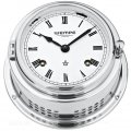 WEMPE Reloj Campana Mecánica 150mm Ø (Serie Bremen II) Bell clock chrome plated with Roman numerals