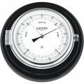 WEMPE Barómetro 210mm Ø (Serie SKIPPER) Barometer chrome plated on black wood