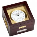 WEMPE Cronómetro, certificado Chronometer brass in mahogany box