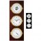 WEMPE Reloj de Cuarzo con Combinación de Termómetro/Higrómetro (Serie ELEGANCE)